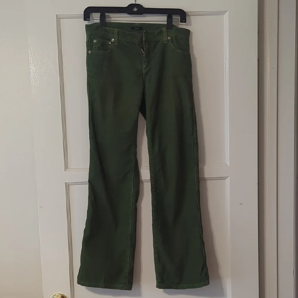 J. Crew Forest Green Corduroy Pants